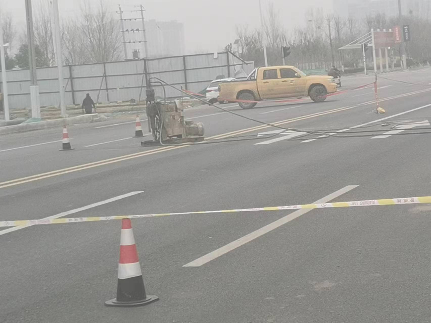 景泰高速公路路基注浆